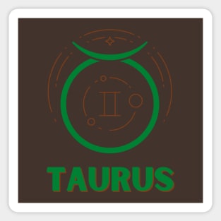 Taurus Zodiac Sticker